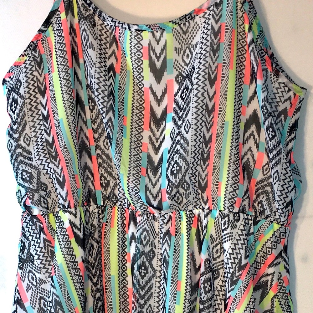 Dress XL flowing cute dress XL & cowboy boots size 5 - Picture 2 of 5
